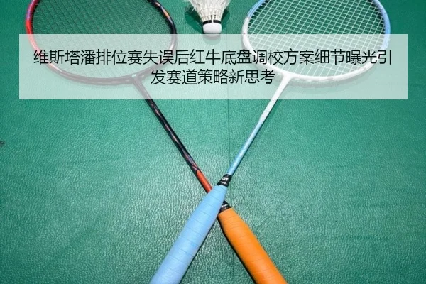 维斯塔潘排位赛失误后红牛底盘调校方案细节曝光引发赛道策略新思考